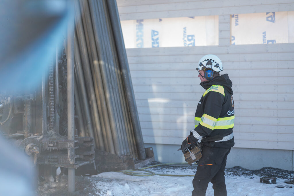 Professionell borrning av energibrunnar